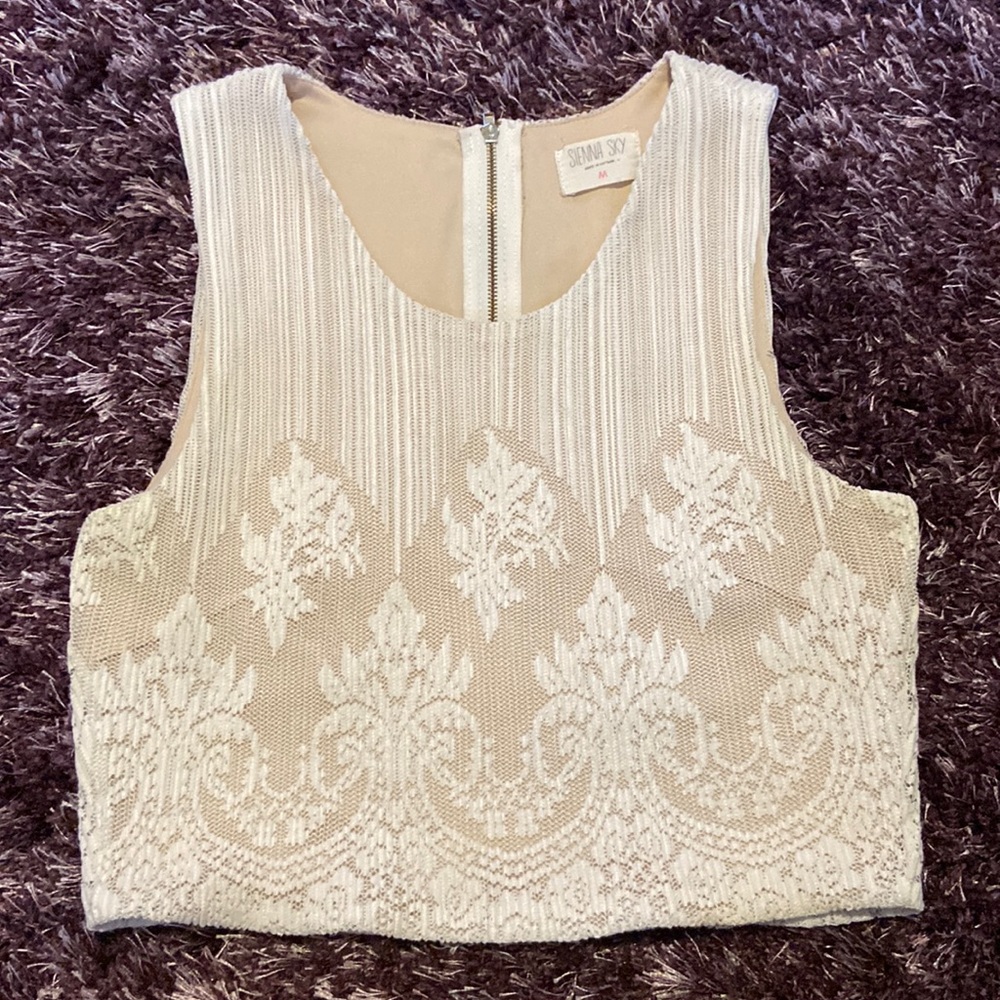 Beautiful lace crop top